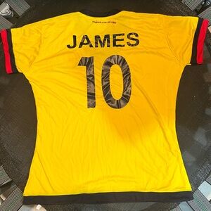 Colombia women jersey James #10